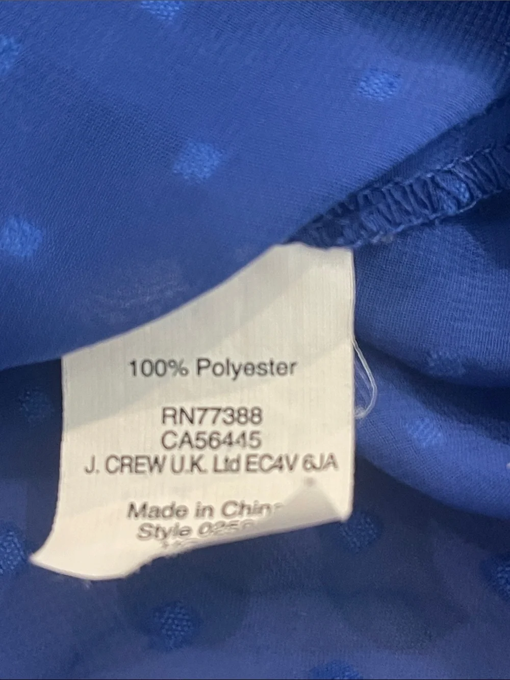 J. Crew beautiful royal